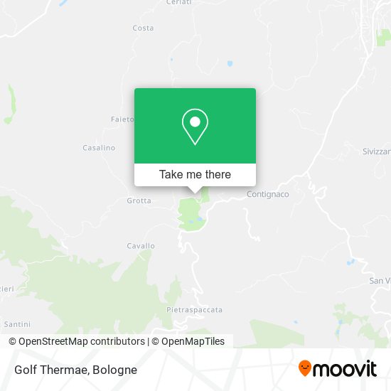 Golf Thermae map