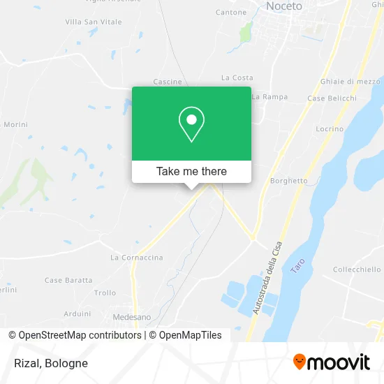 Rizal map