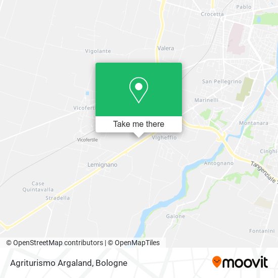 Agriturismo Argaland map