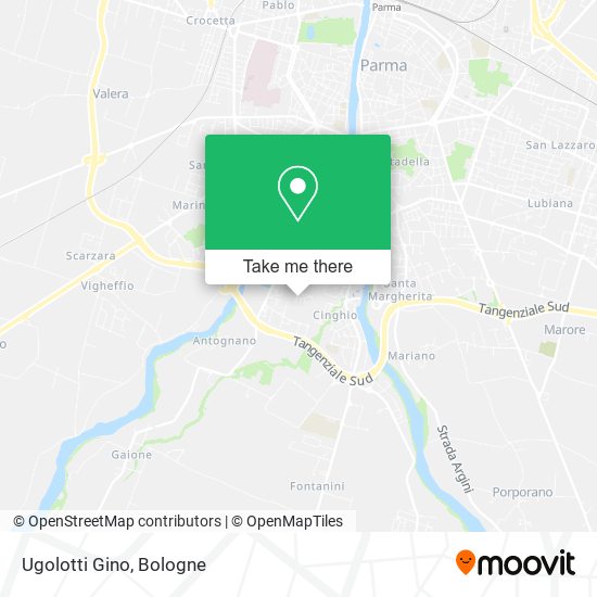 Ugolotti Gino map