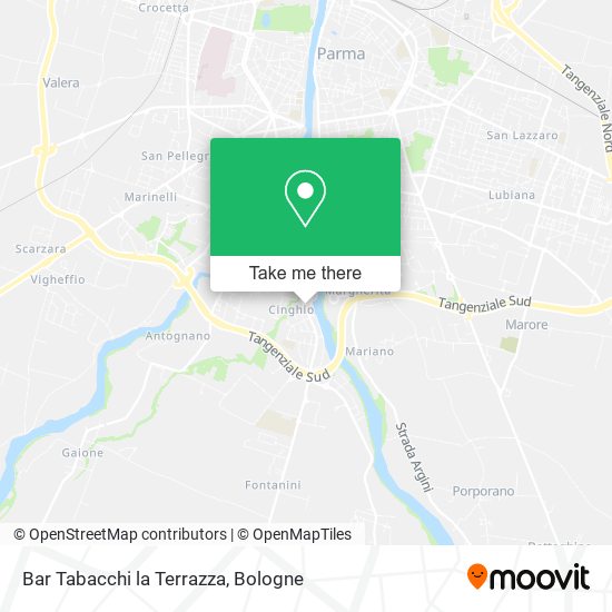 Bar Tabacchi la Terrazza map