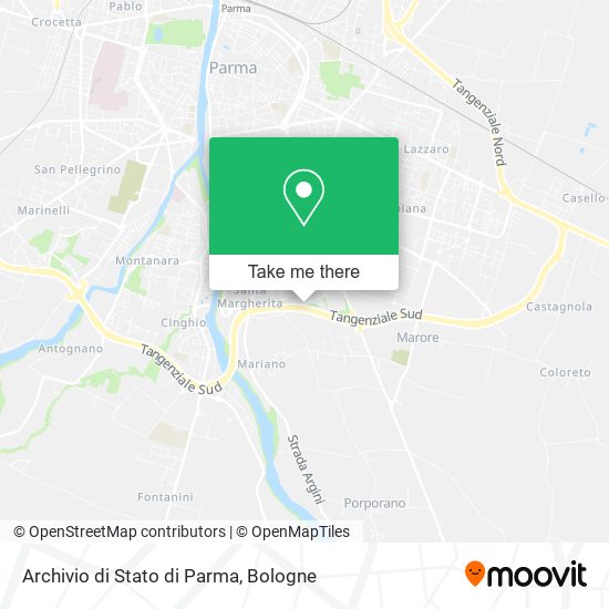 Archivio di Stato di Parma map
