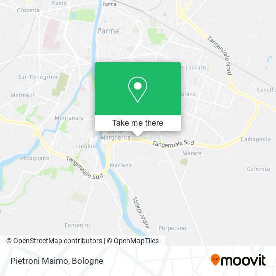 Pietroni Maimo map