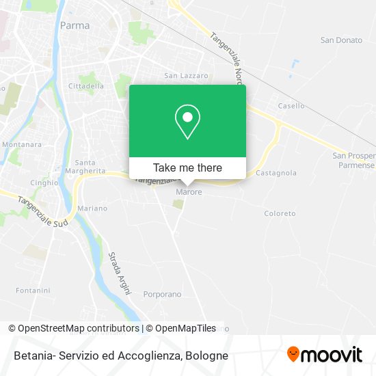 Betania- Servizio ed Accoglienza map