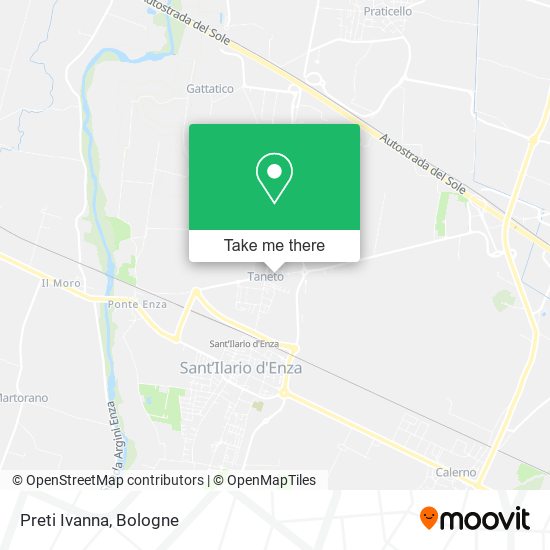 Preti Ivanna map