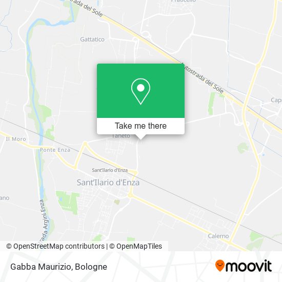 Gabba Maurizio map