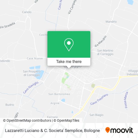 Lazzaretti Luciano & C. Societa' Semplice map