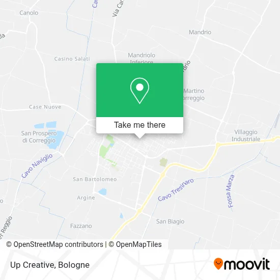 Up Creative map