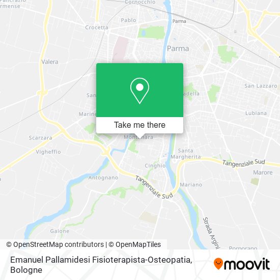 Emanuel Pallamidesi Fisioterapista-Osteopatia map