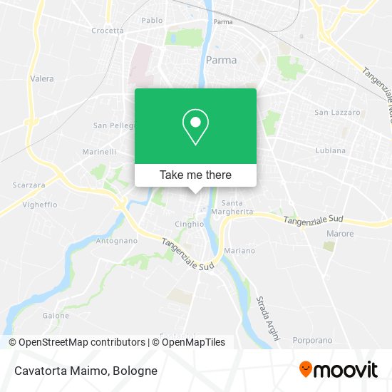 Cavatorta Maimo map