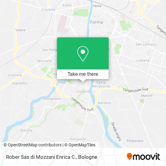 Rober Sas di Mozzani Enrica C. map