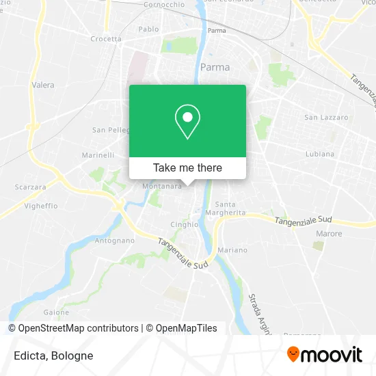 Edicta map
