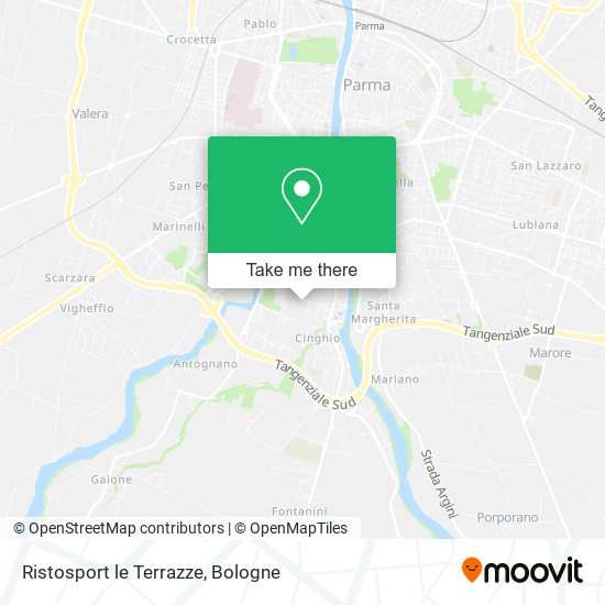 Ristosport le Terrazze map