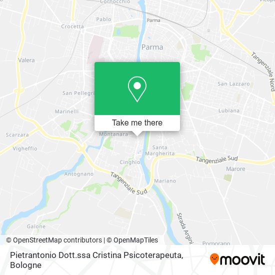 Pietrantonio Dott.ssa Cristina Psicoterapeuta map
