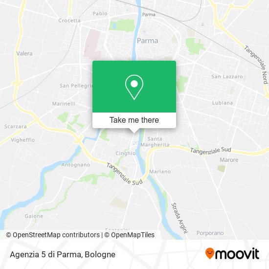 Agenzia 5 di Parma map