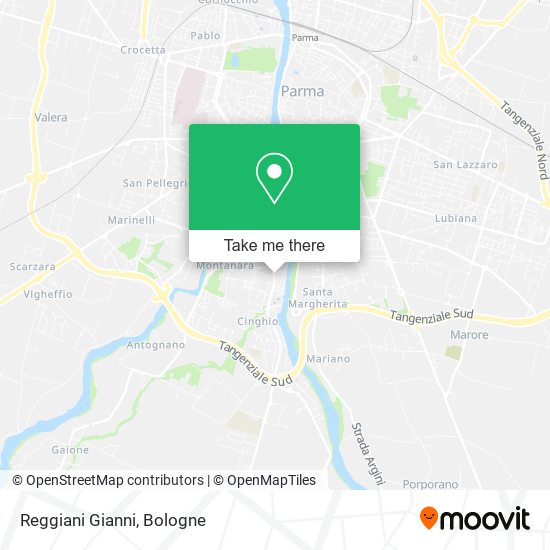 Reggiani Gianni map