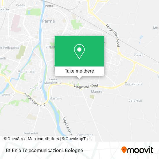Bt Enìa Telecomunicazioni map