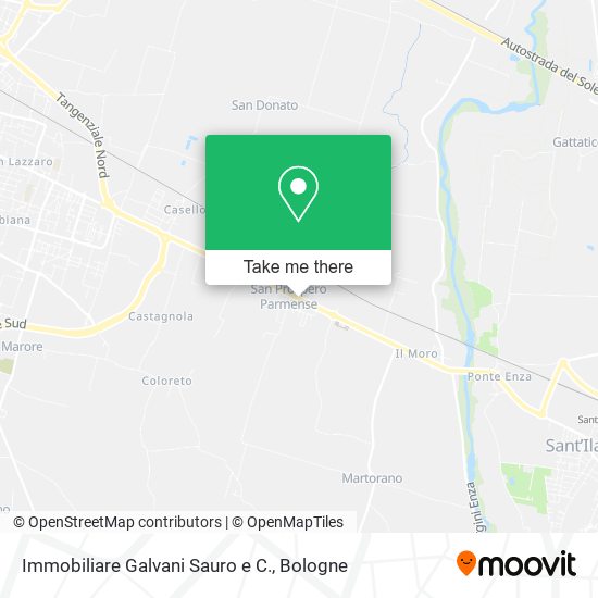 Immobiliare Galvani Sauro e C. map