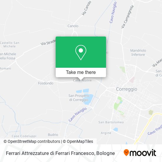 Ferrari Attrezzature di Ferrari Francesco map