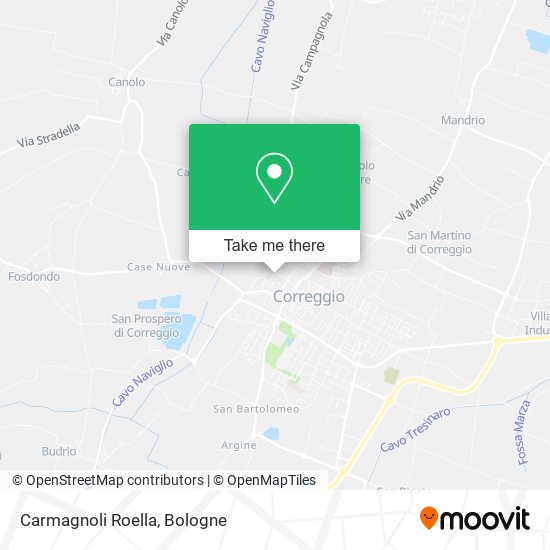 Carmagnoli Roella map