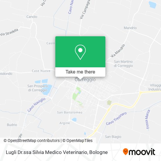 Lugli Dr.ssa Silvia Medico Veterinario map