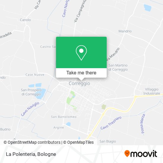 La Polenteria map
