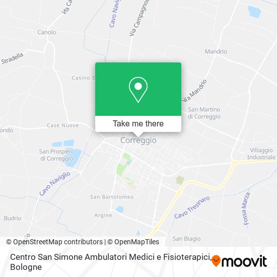 Centro San Simone Ambulatori Medici e Fisioterapici map
