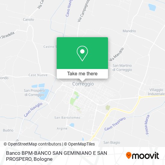 Banco BPM-BANCO SAN GEMINIANO E SAN PROSPERO map