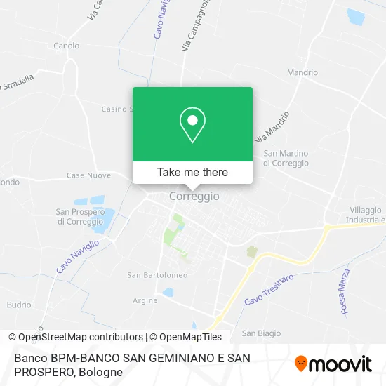 Banco BPM-BANCO SAN GEMINIANO E SAN PROSPERO map