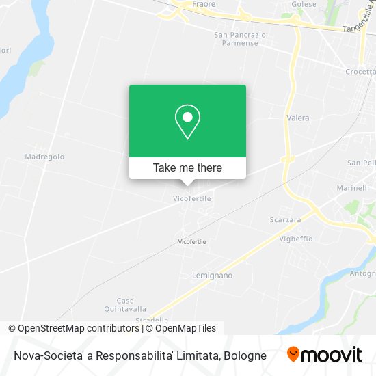 Nova-Societa' a Responsabilita' Limitata map