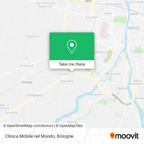 Clinica Mobile nel Mondo map