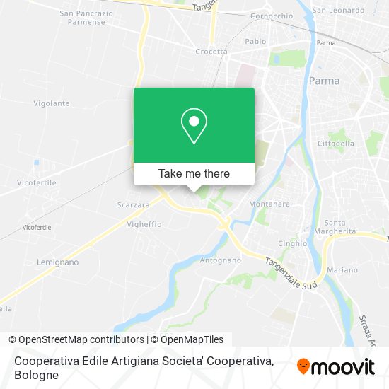 Cooperativa Edile Artigiana Societa' Cooperativa map