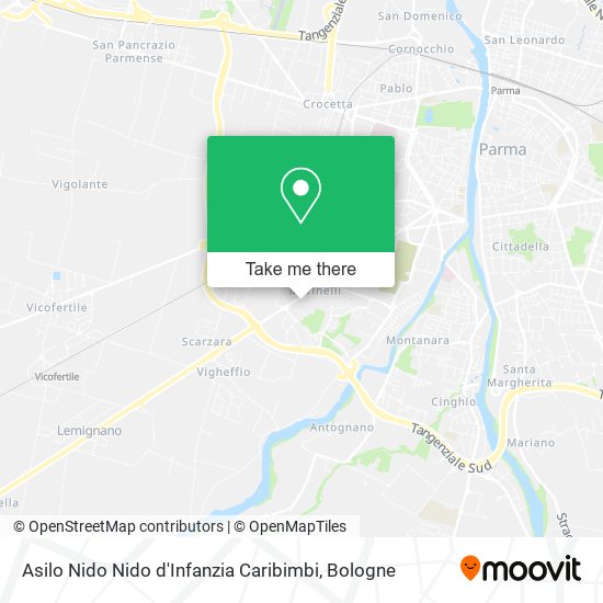Asilo Nido Nido d'Infanzia Caribimbi map