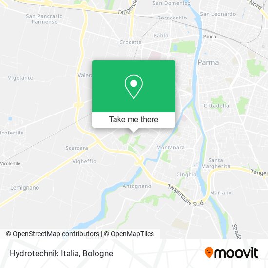 Hydrotechnik Italia map