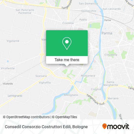 Consedil Consorzio Costruttori Edili map