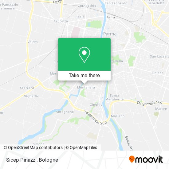 Sicep Pinazzi map