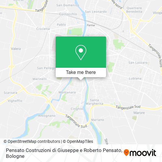 Pensato Costruzioni di Giuseppe e Roberto Pensato map