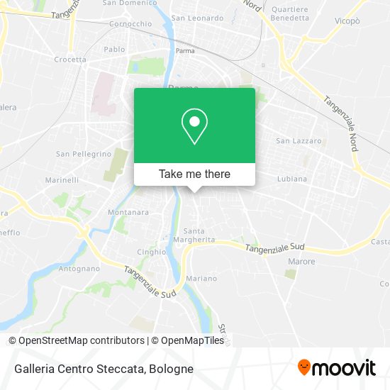 Galleria Centro Steccata map