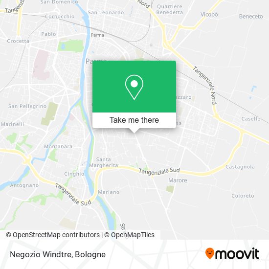 Negozio Windtre map