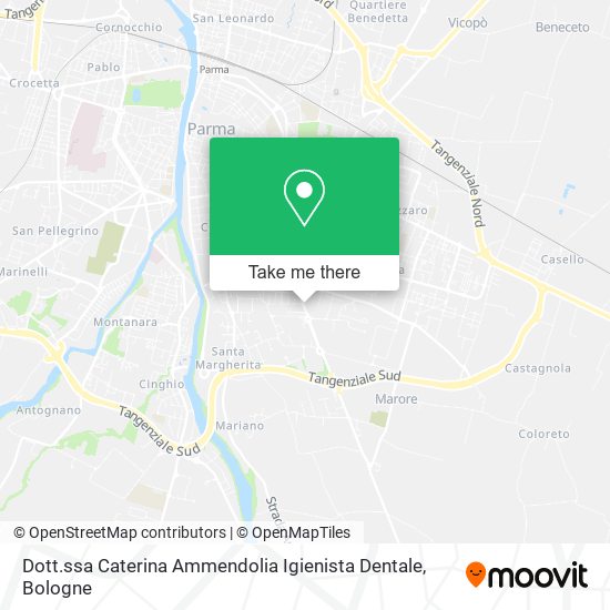 Dott.ssa Caterina Ammendolia Igienista Dentale map