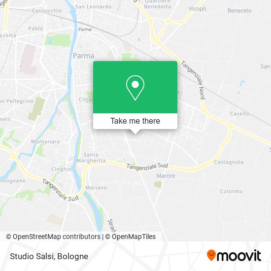 Studio Salsi map