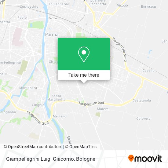 Giampellegrini Luigi Giacomo map