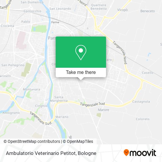 Ambulatorio Veterinario Petitot map