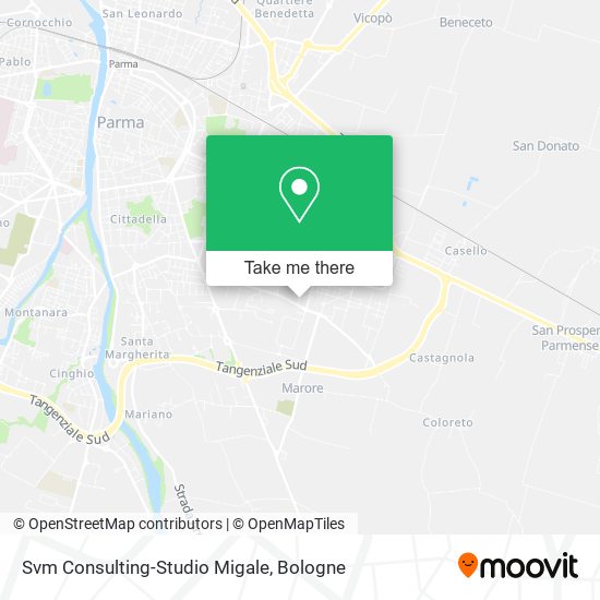 Svm Consulting-Studio Migale map