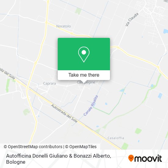 Autofficina Donelli Giuliano & Bonazzi Alberto map