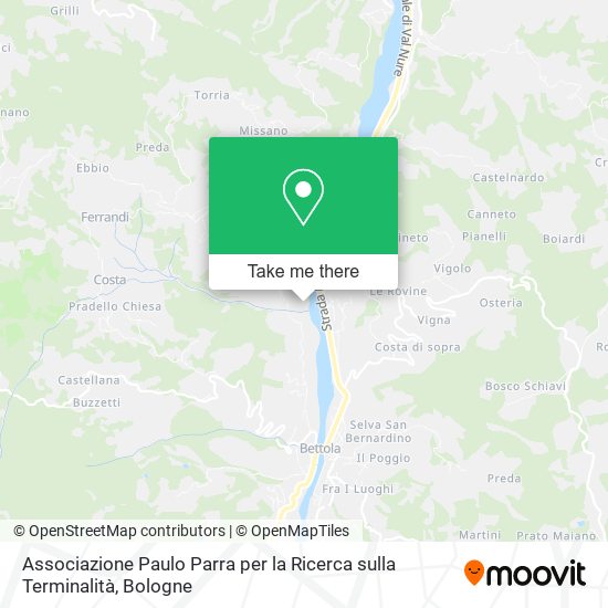 Associazione Paulo Parra per la Ricerca sulla Terminalità map