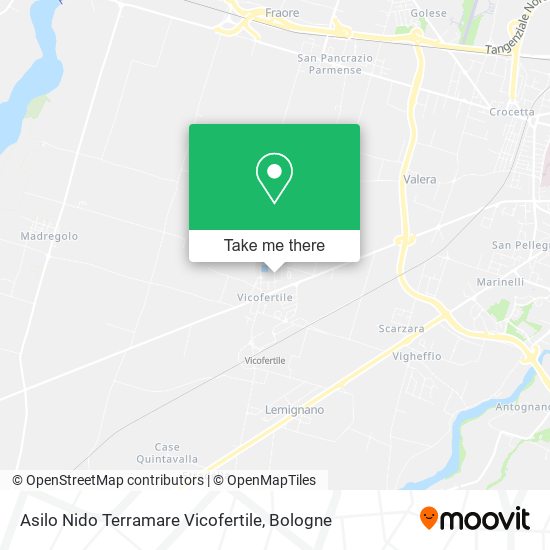 Asilo Nido Terramare Vicofertile map