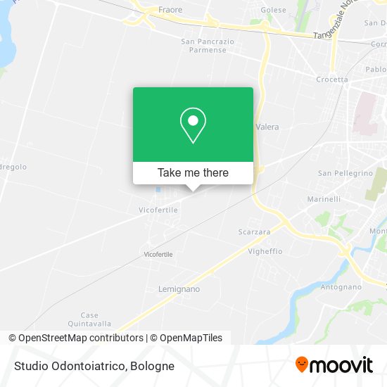 Studio Odontoiatrico map