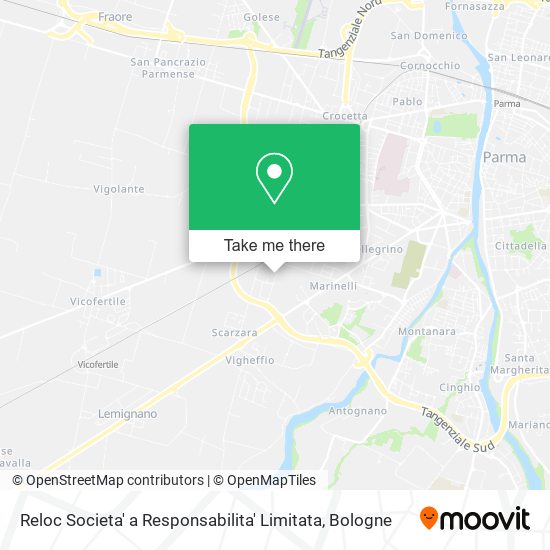 Reloc Societa' a Responsabilita' Limitata map