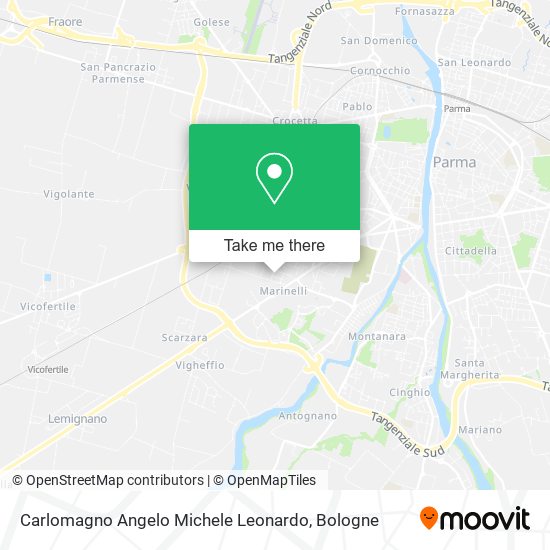 Carlomagno Angelo Michele Leonardo map